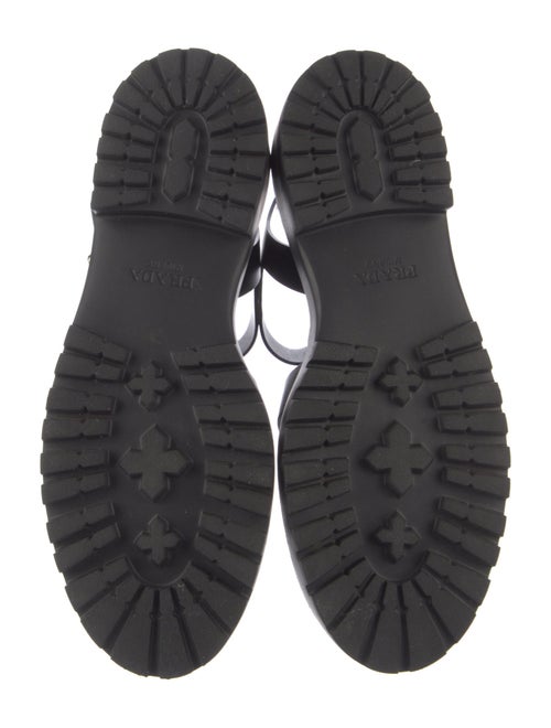 Prada Rubber Slingback Sandals