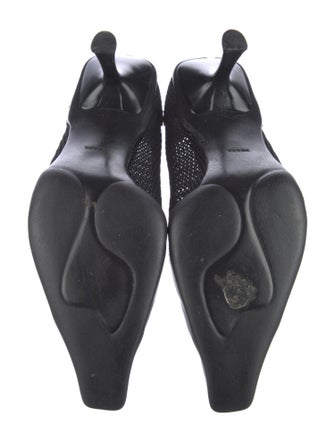 Prada Mesh Mesh Accents Pumps