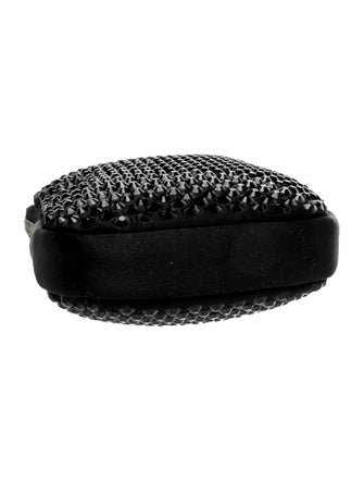 Prada Saffiano Triangle Leather Minaudière