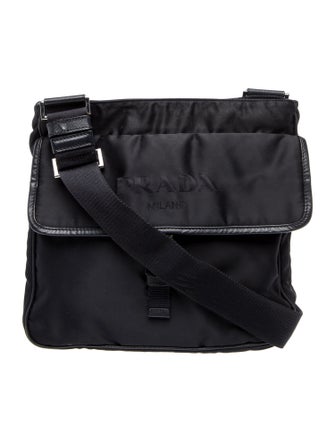 Prada Tessuto Nylon Messenger Bag