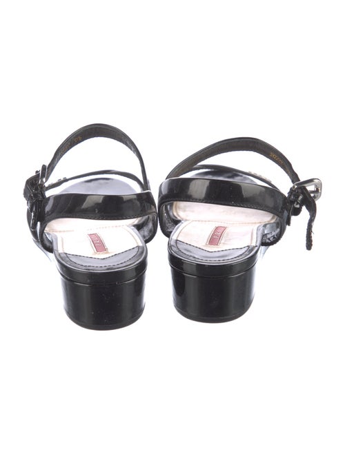 Prada Sport Patent Leather Sandals