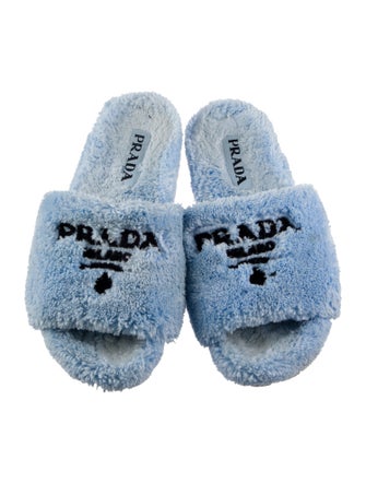 Prada Terry Cloth Mules