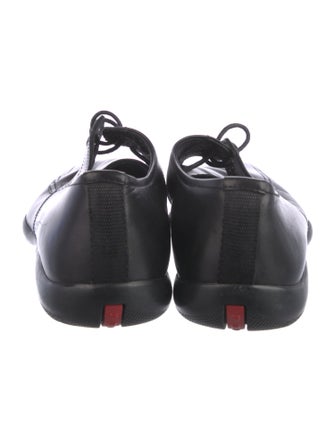 Prada Sport Leather Derby Shoes