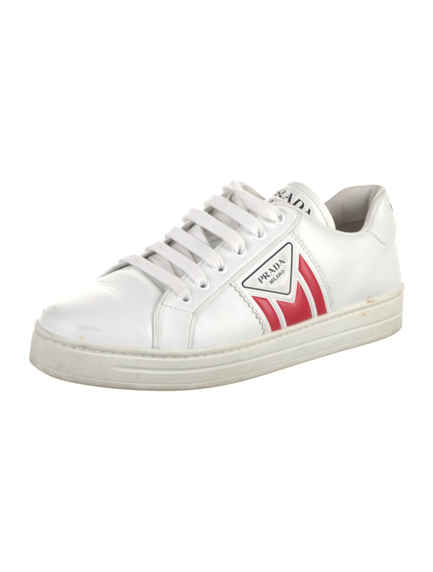 Prada Leather Sneakers