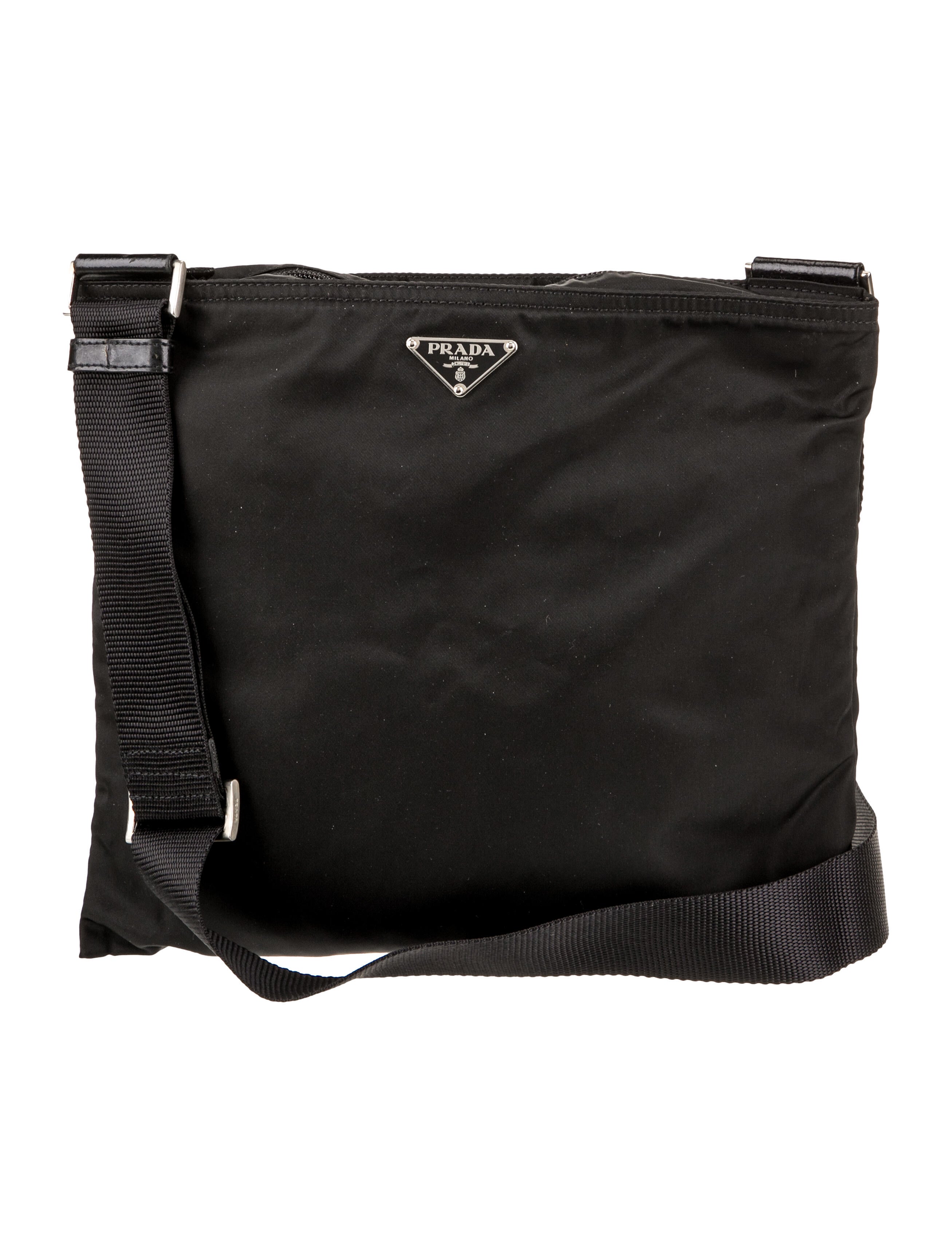 Prada Tessuto Nylon Messenger Bag