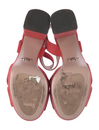 Prada Suede Slingback Pumps