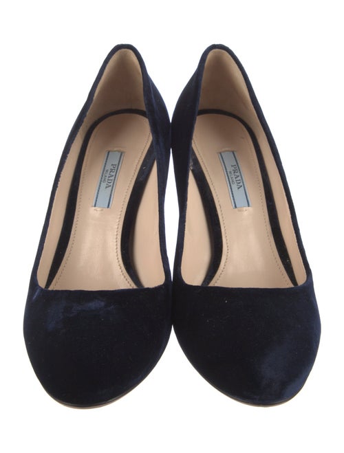 Prada Velvet Pumps