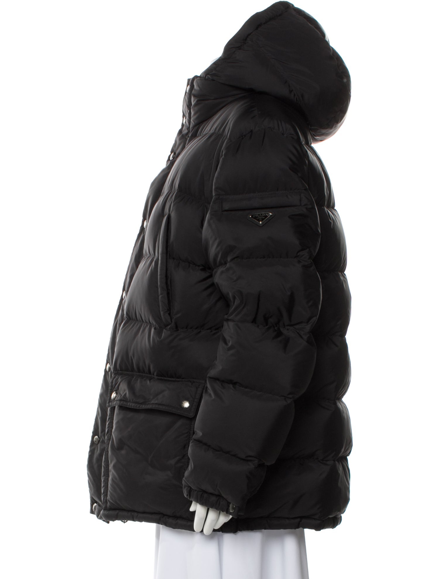 Prada 2019 Nylon Puffer Coat