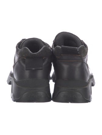 Prada Leather Chunky Sneakers