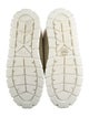 Prada Suede Fur Trim Sneakers