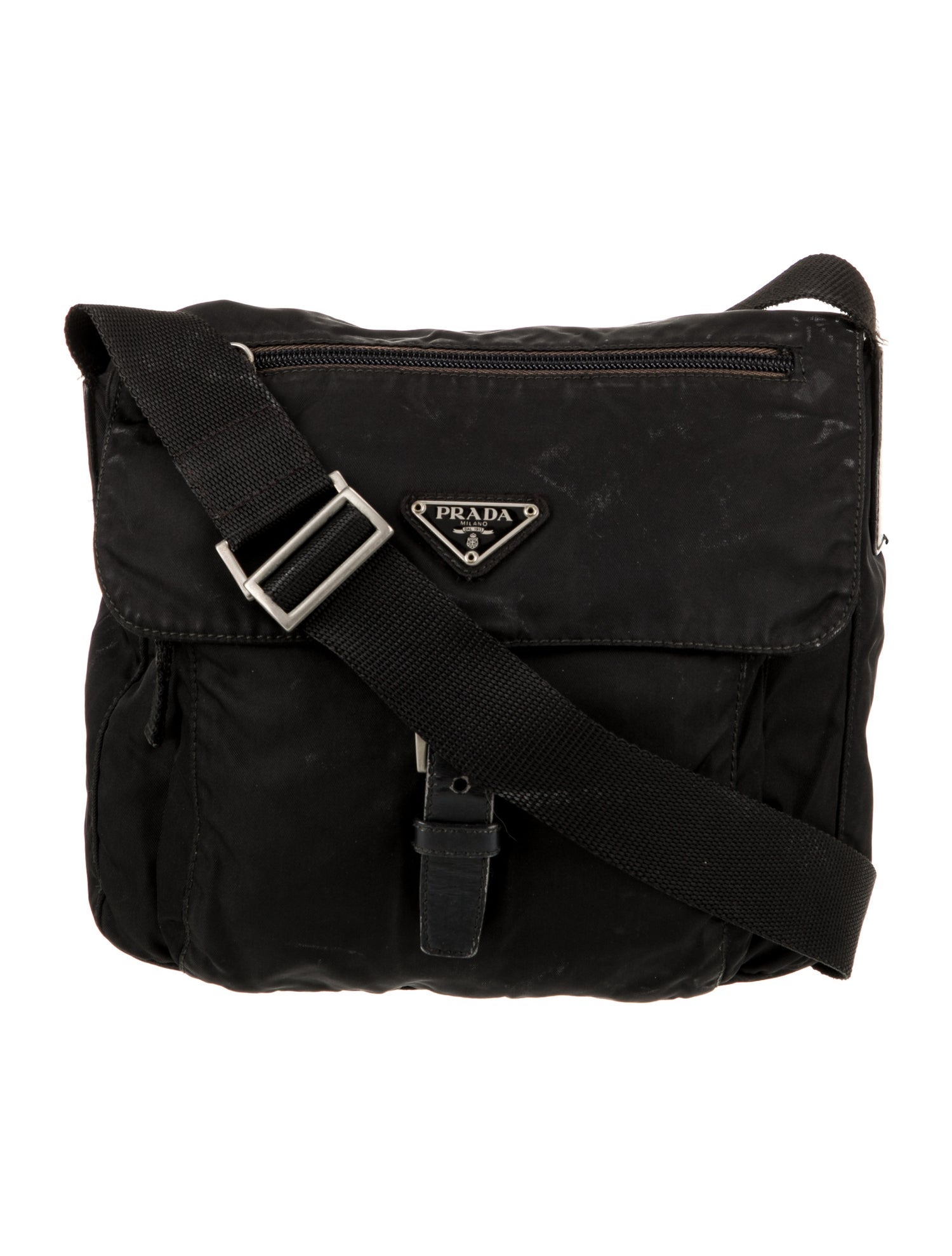 Prada Tessuto Nylon Messenger Bag