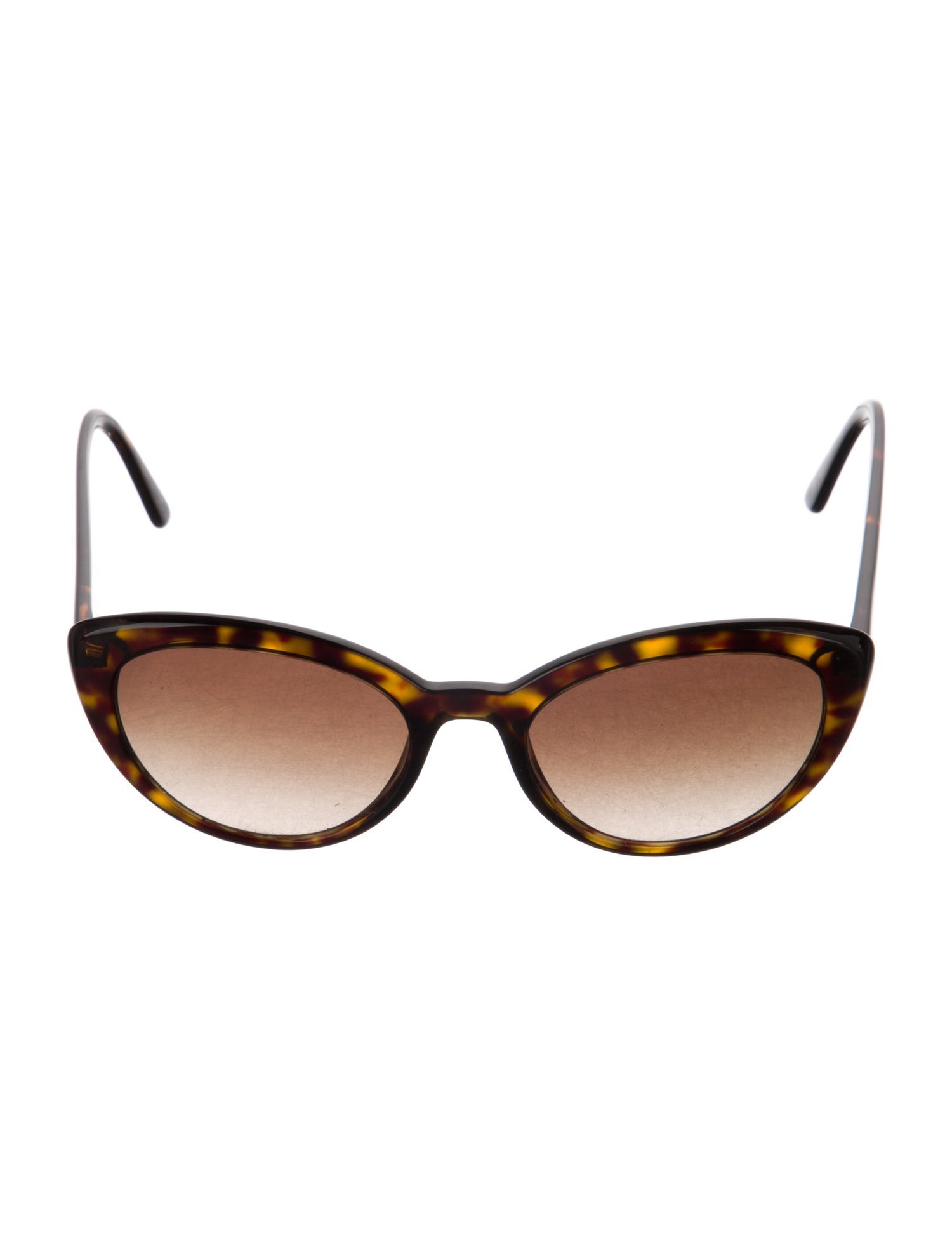 Prada Round Gradient Sunglasses