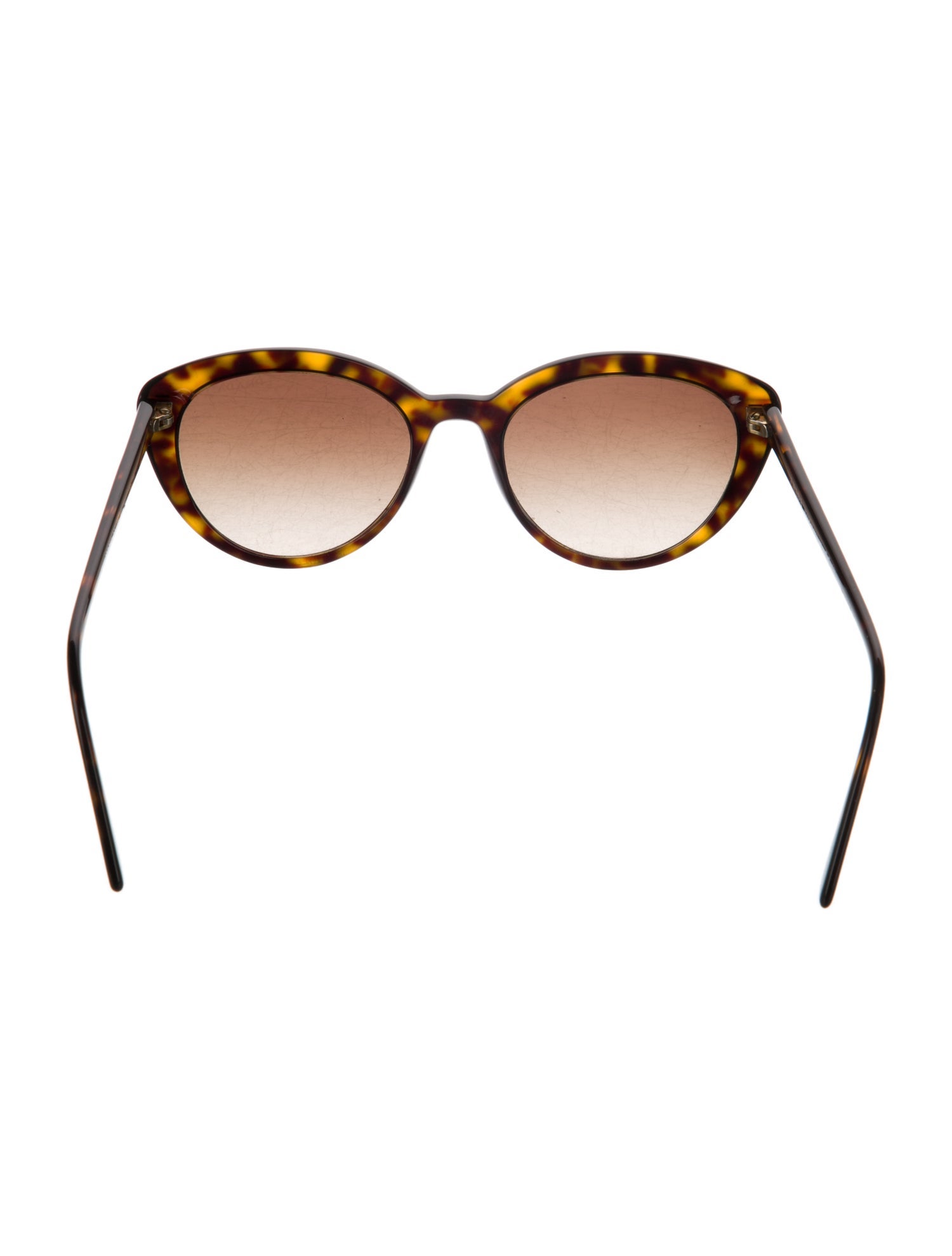 Prada Round Gradient Sunglasses