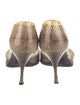 Prada Snakeskin D'Orsay Pumps