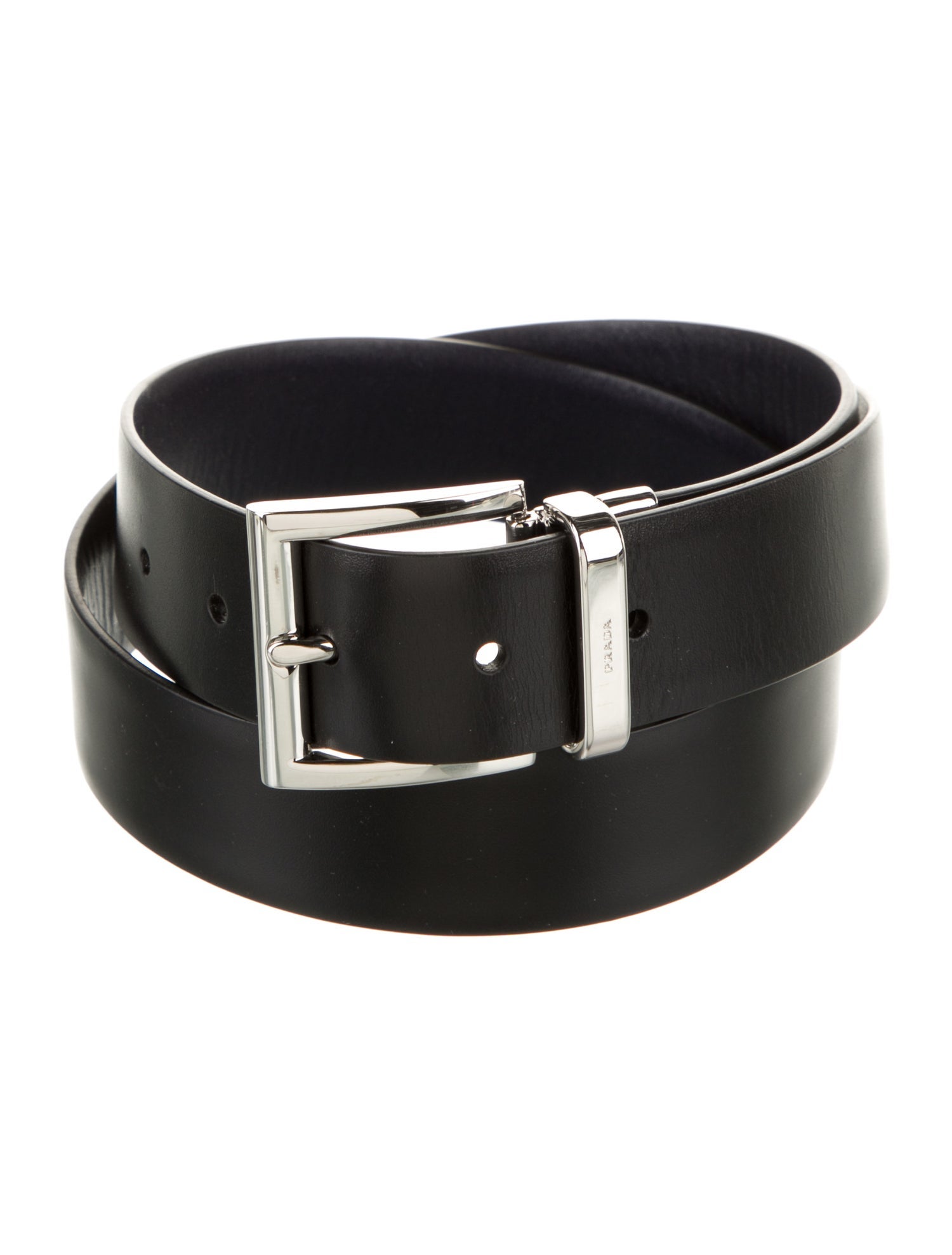 Prada Saffiano Lux Leather Waist Belt