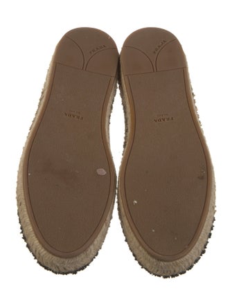 Prada Colorblock Pattern Espadrilles