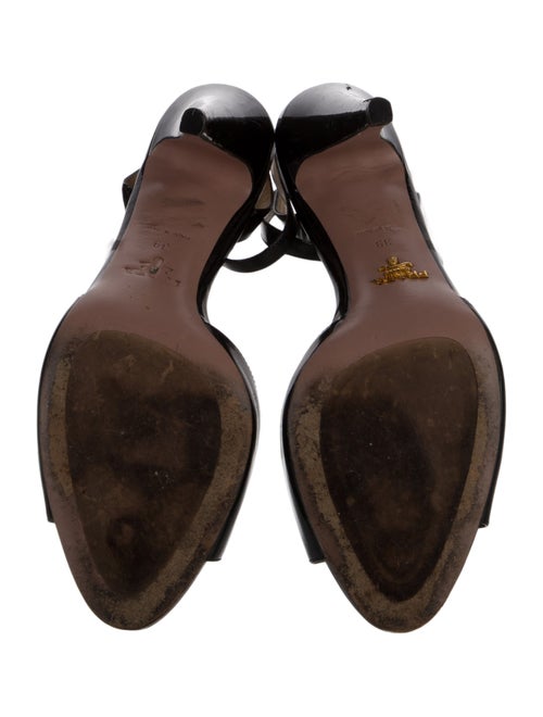 Prada Patent Leather Sandals