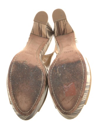 Prada Patent Leather Slingback Pumps