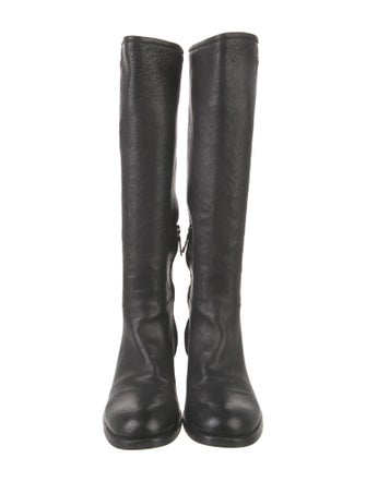 Prada Leather Riding Boots