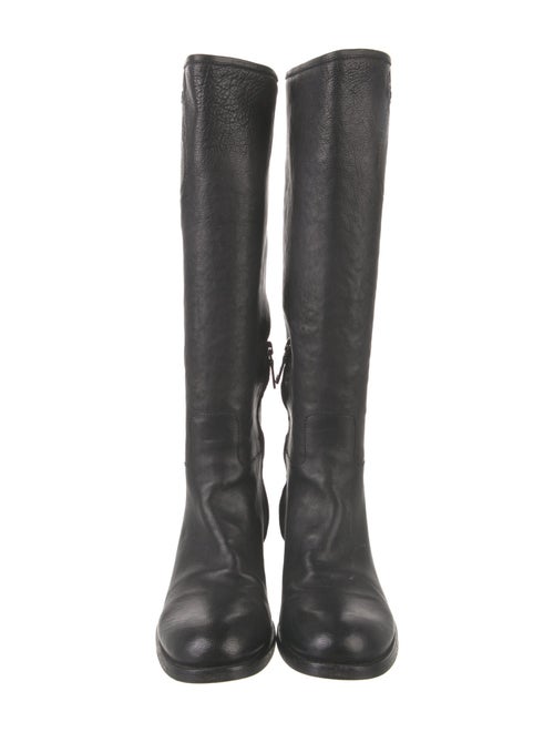 Prada Leather Riding Boots