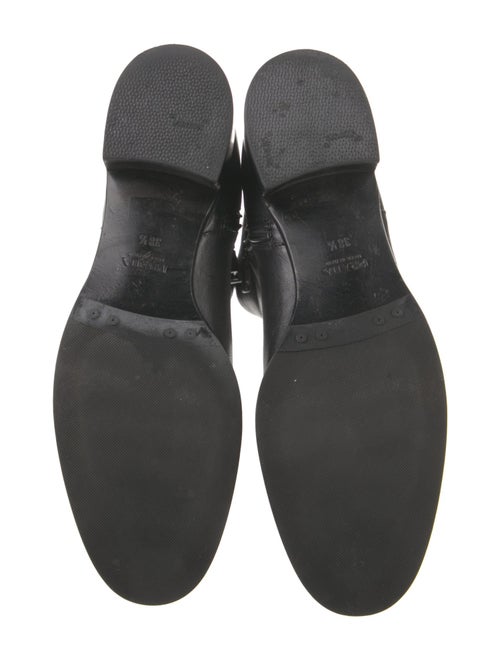 Prada Leather Riding Boots