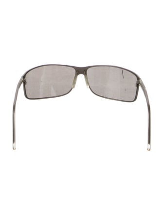 Prada Shield Mirrored Sunglasses