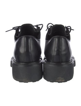 Prada Leather Oxfords