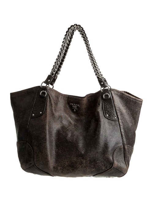 Prada Chain-Link Tote