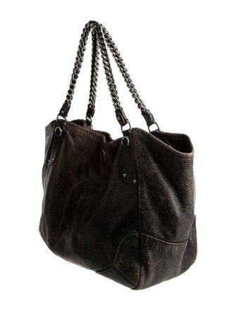 Prada Chain-Link Tote