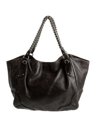 Prada Chain-Link Tote