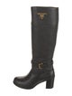 Prada Leather Riding Boots