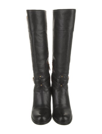 Prada Leather Riding Boots