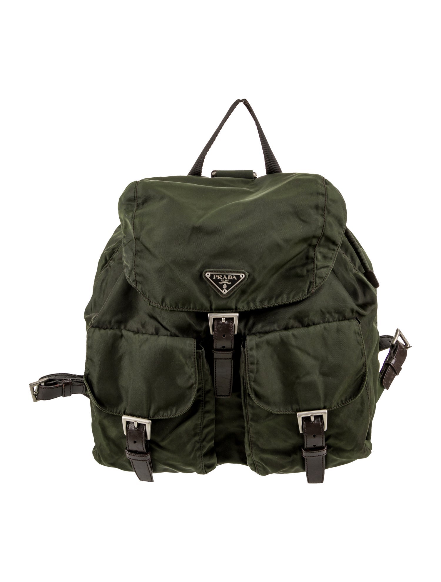 Prada Vela Nylon Backpack Vintage