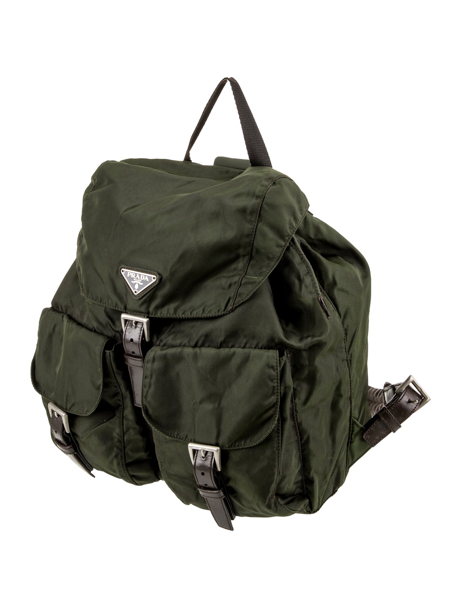 Prada Vela Nylon Backpack Vintage