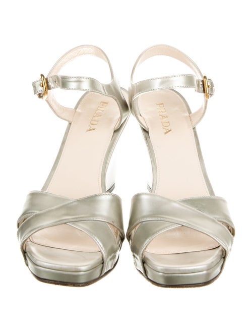 Prada Patent Leather Sandals