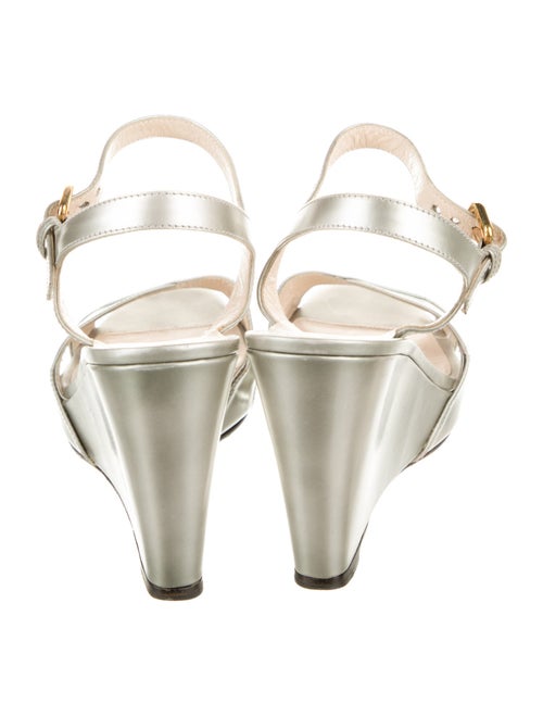 Prada Patent Leather Sandals