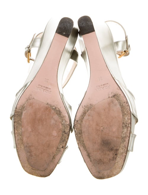 Prada Patent Leather Sandals