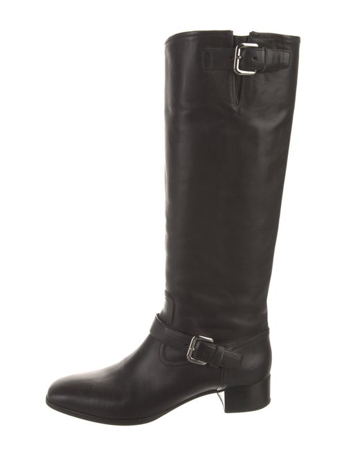 Prada Leather Riding Boots