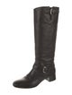 Prada Leather Riding Boots