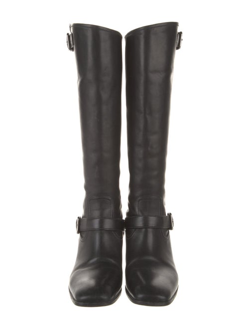 Prada Leather Riding Boots