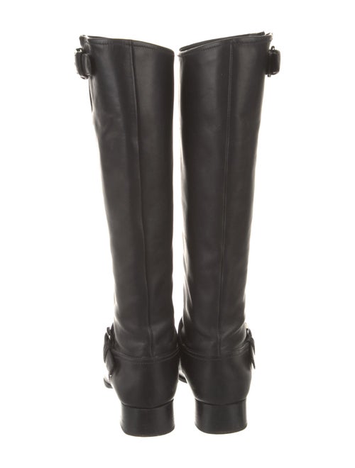 Prada Leather Riding Boots