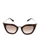 Prada Cat-Eye Gradient Sunglasses