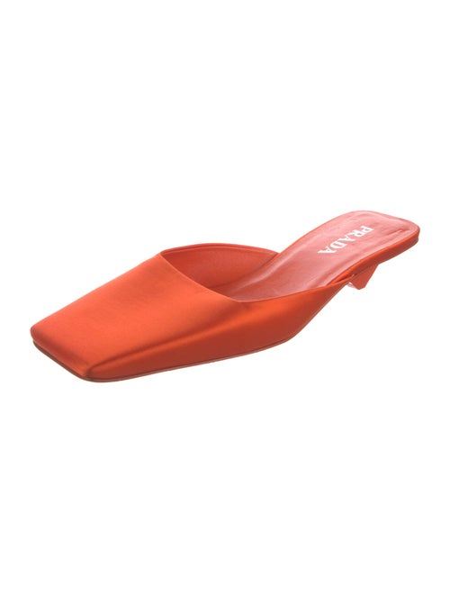 Prada Satin Mules