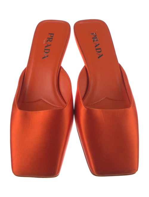 Prada Satin Mules
