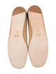 Prada Suede Bow Accents Ballet Flats