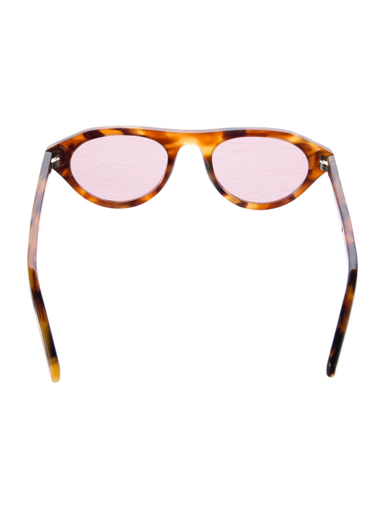 Prada Cat-Eye Mirrored Sunglasses
