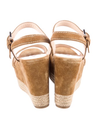 Prada Sport Suede Braided Accents Espadrilles