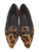 Prada Ponyhair Animal Print Loafers