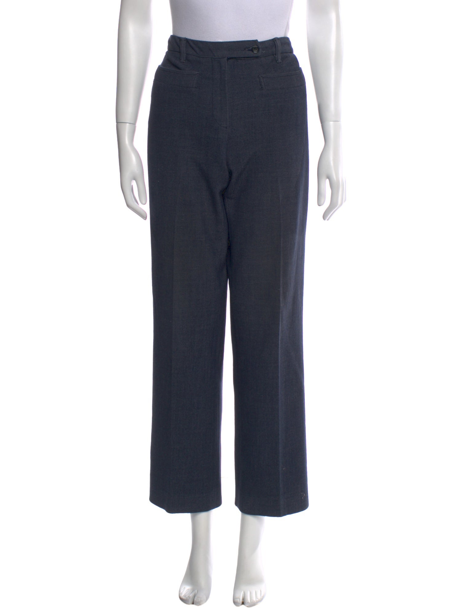 Prada Wool Straight Leg Pants