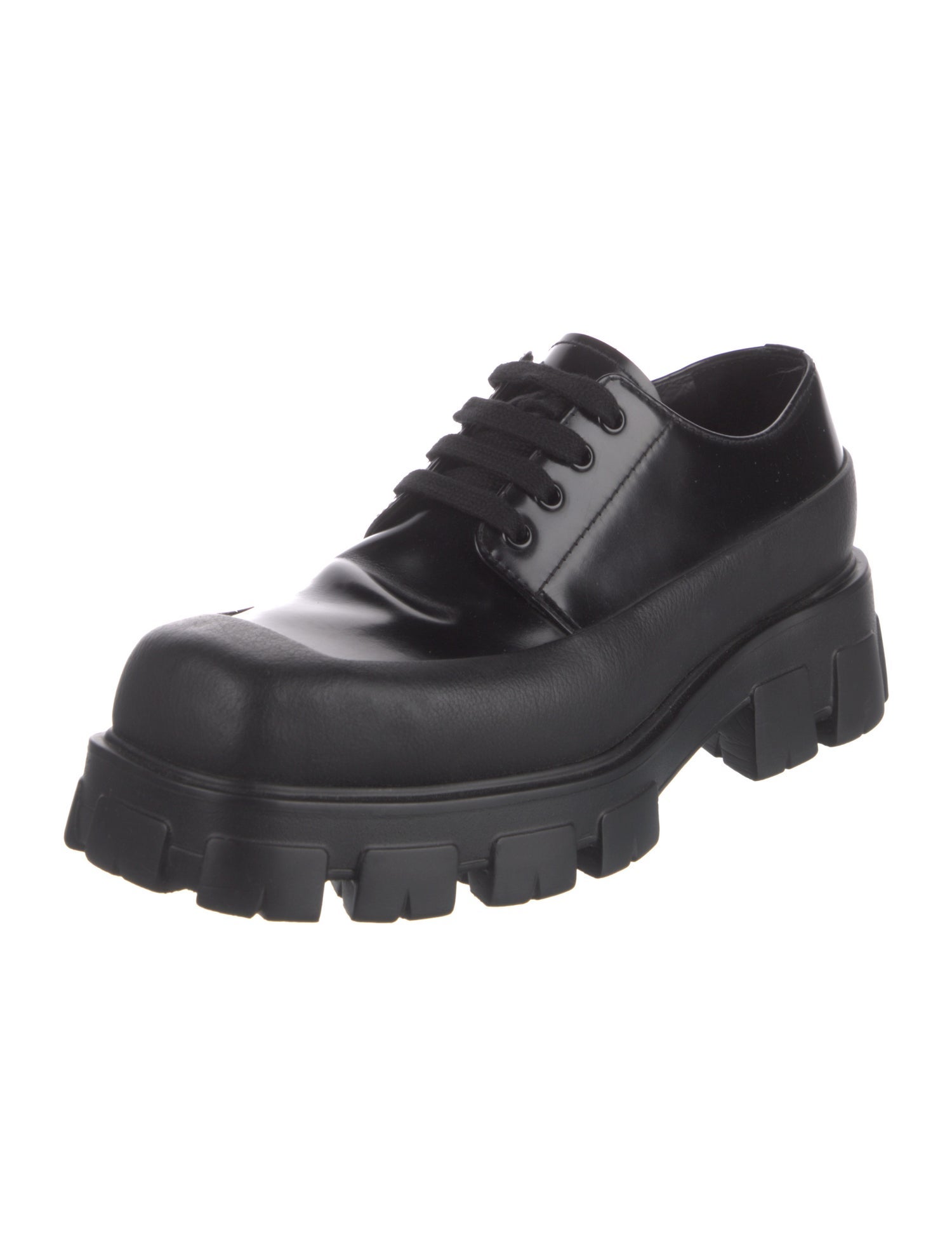 Prada Patent Leather Dress Loafers